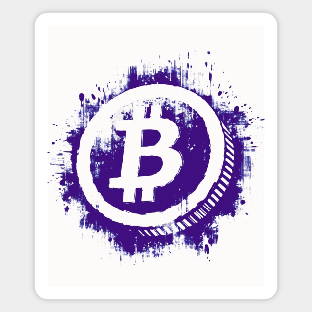 Bitcoin Magnet by CreativeSage